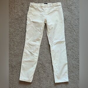 The Children's Place Adjustable Waist White  Soft Cotton Pants Girls Size 12